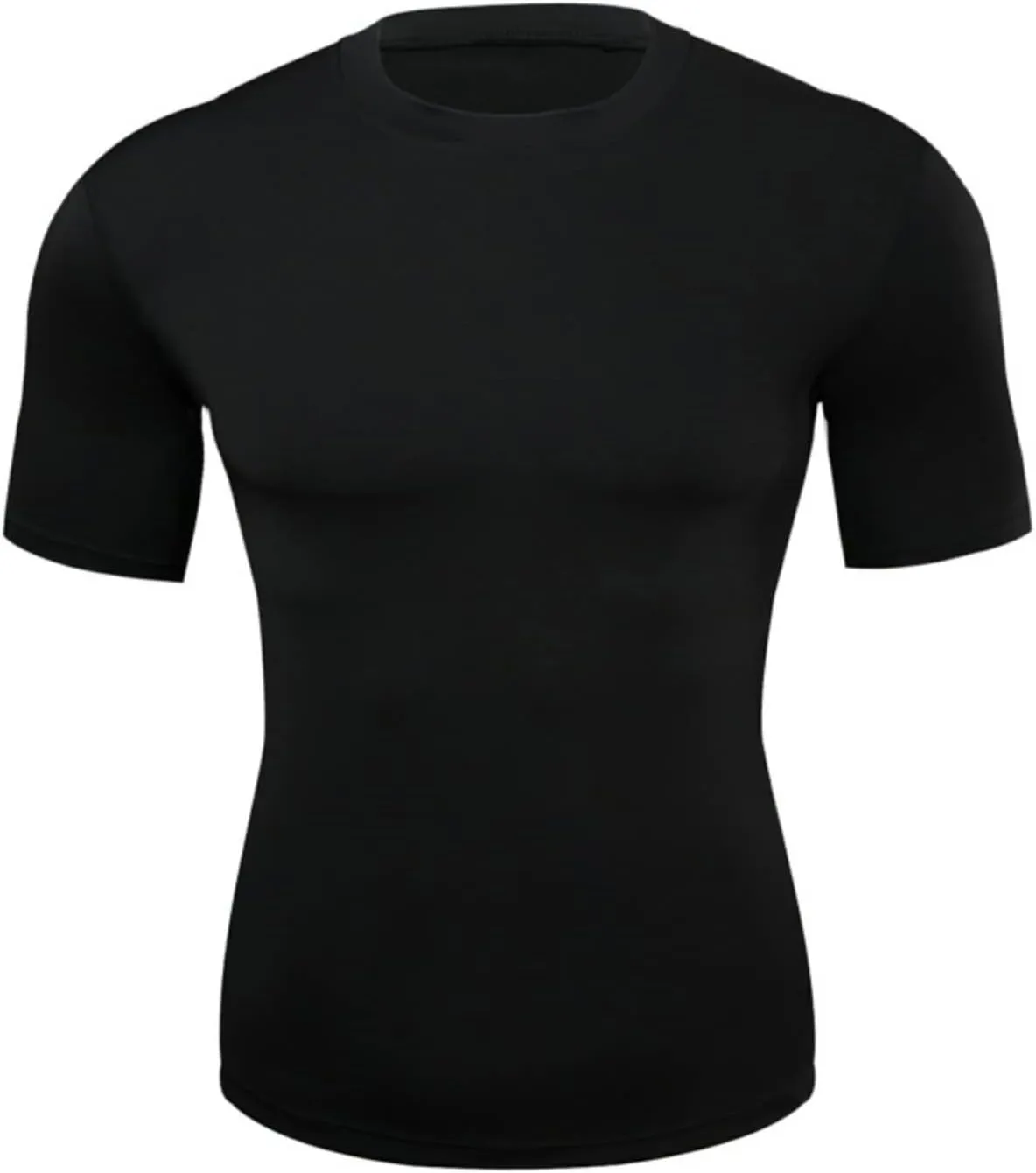 2 or 3 Pack Men's Compression Shirts Short Sleeve Workout T-Shirt Quick Dry Undershirts Athletic Baselayer Tank Top