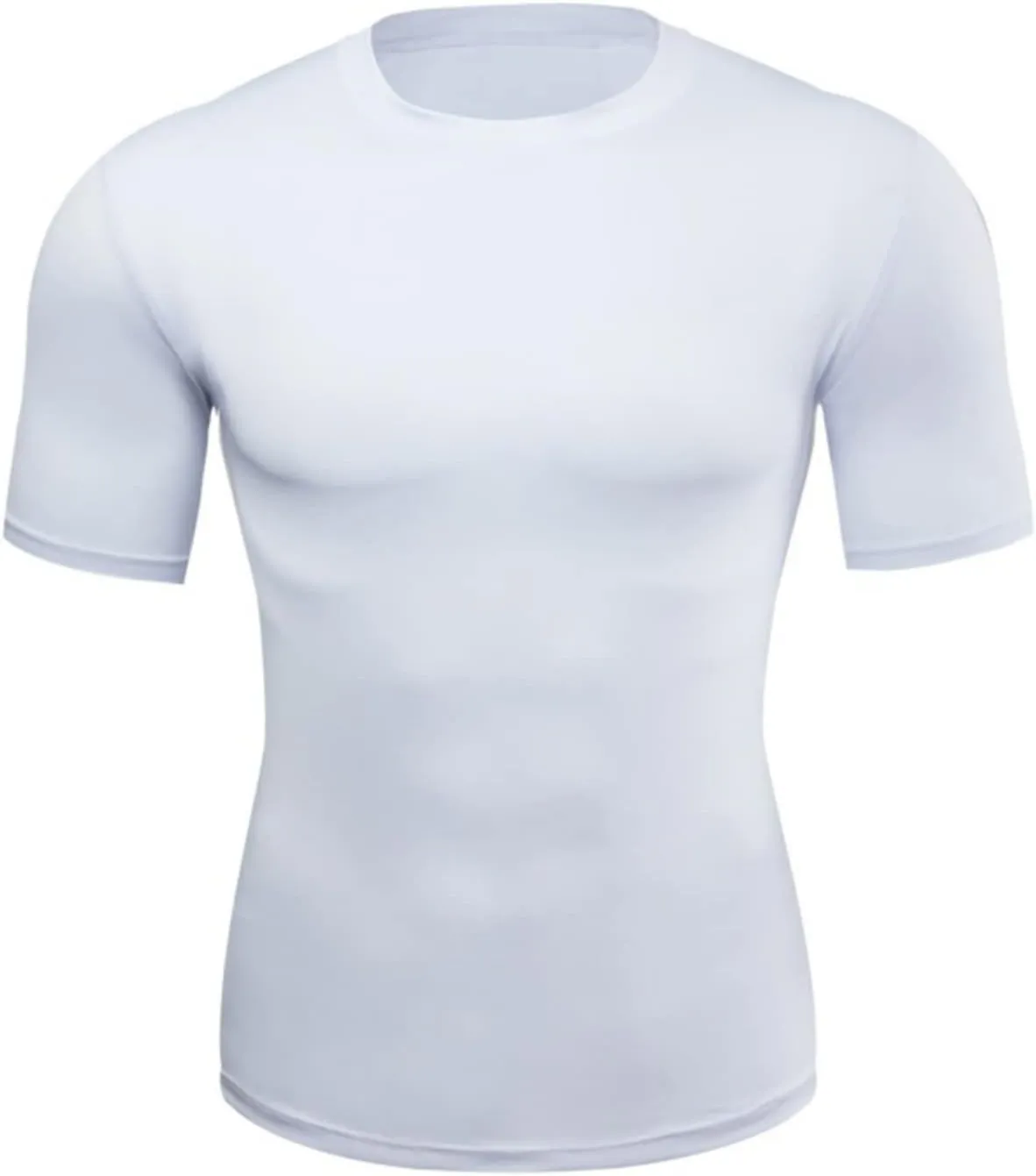 2 or 3 Pack Men's Compression Shirts Short Sleeve Workout T-Shirt Quick Dry Undershirts Athletic Baselayer Tank Top