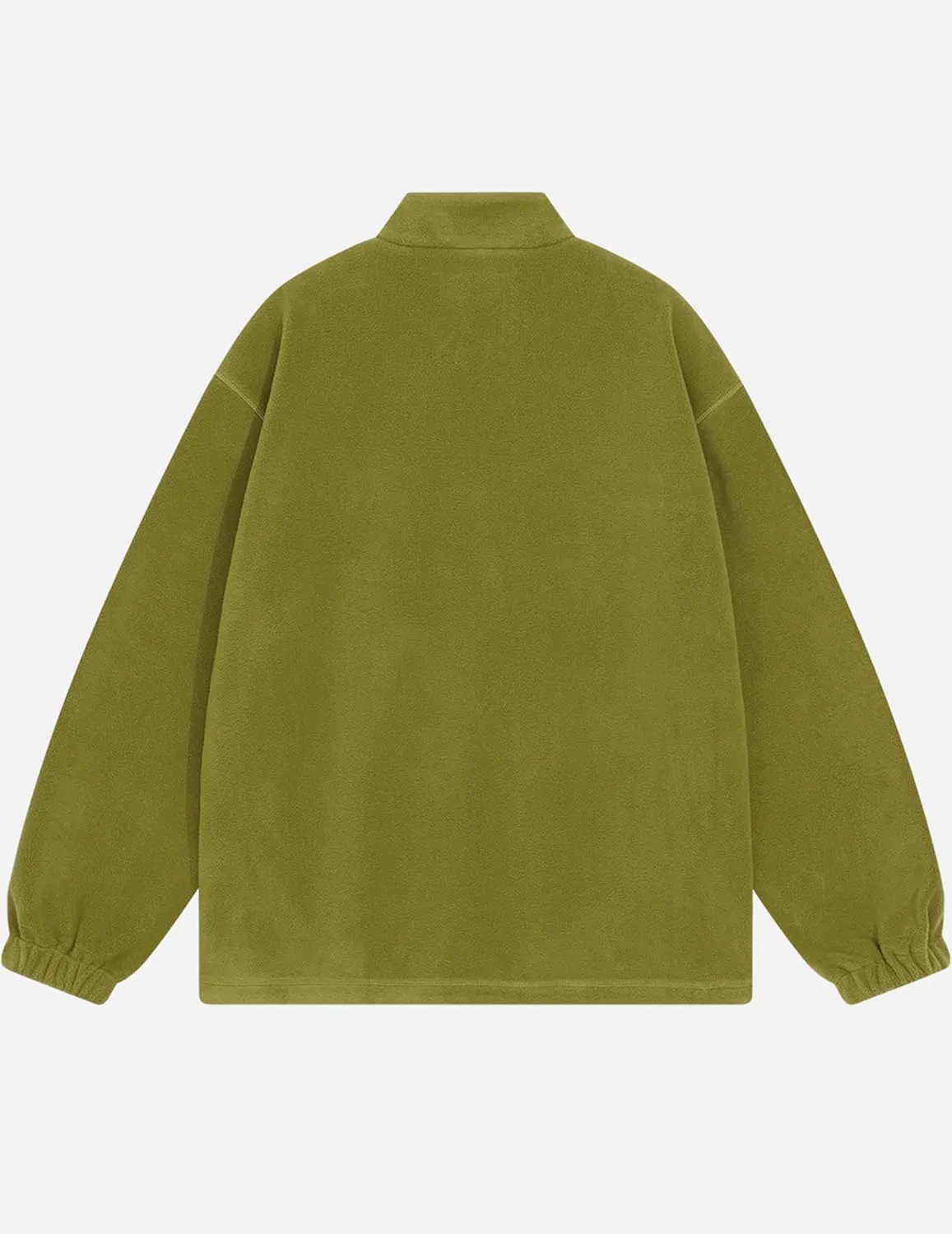 Aelfric Eden Oversized Quarter Zip Pullover Sweatshirt Long Sleeve Fleece Sweatshirts Tops with Pockets