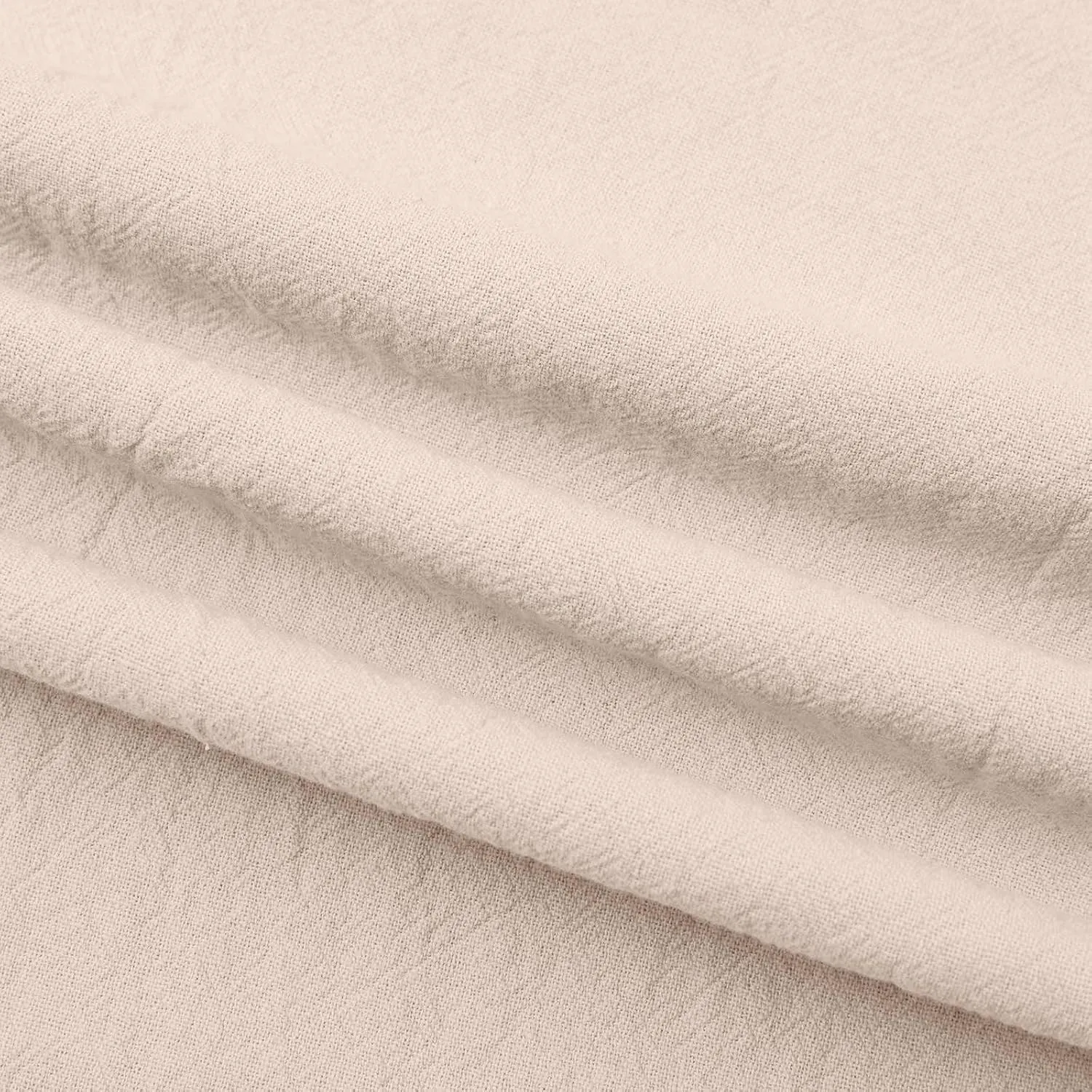 Alalaso Mens Long Pants Drawstring Stretch Trendy Cotton Linen Casual Summer Wicking Breathable Solid Color Trousers