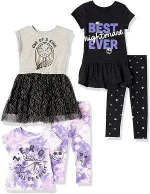 Amazon Essentials Disney | Marvel | Star Wars | Frozen | Princess Girls and Toddlers' Mix-and-Match Outfit Sets, Multipacks