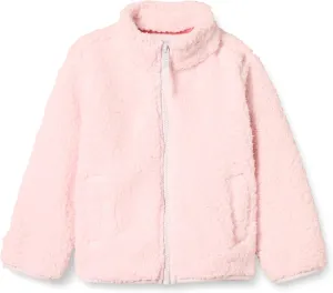 Amazon Essentials Girls and Toddlers' Sherpa Fleece Full-Zip Jacket