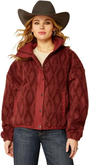 ARIAT Women Sherpa Blocked Jacket