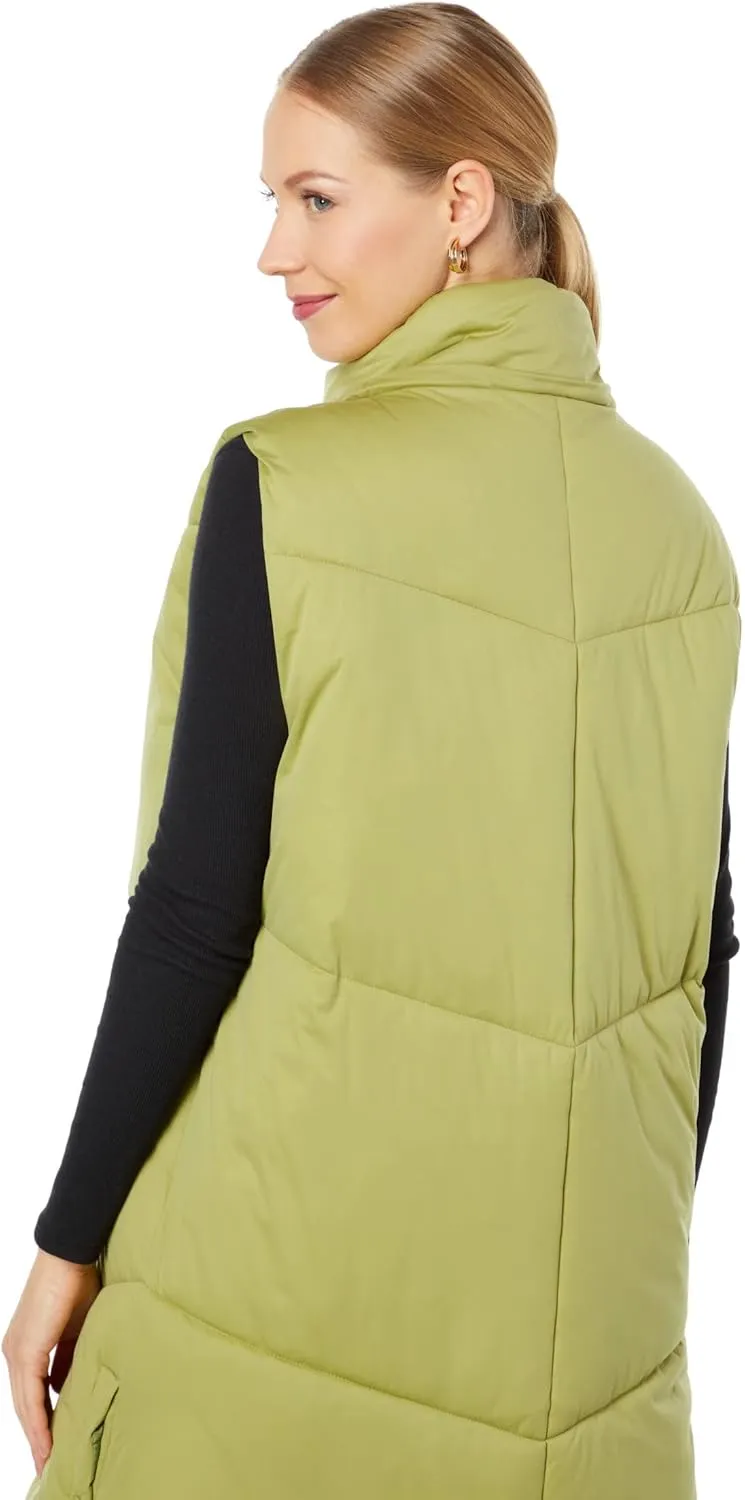 Aves Les Filles Women's Quilted Longline Puffer Vest