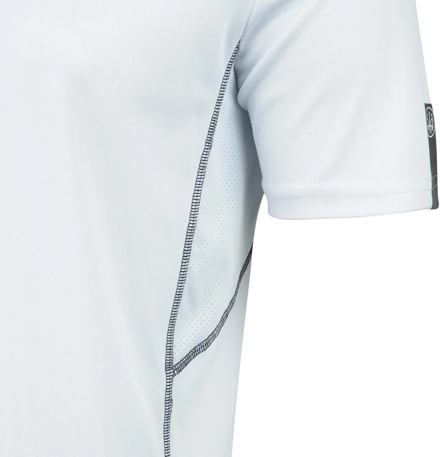 Beretta Men's Ice Power Lightweight Breathable Quick-Drying Straight Cut Short Sleeve Shooting T-Shirt
