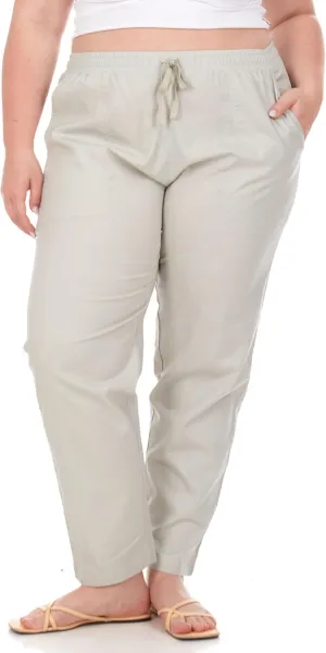 Billabong Plus Size Beach Pants - Womens Loose Fit High Waisted Summer Pants