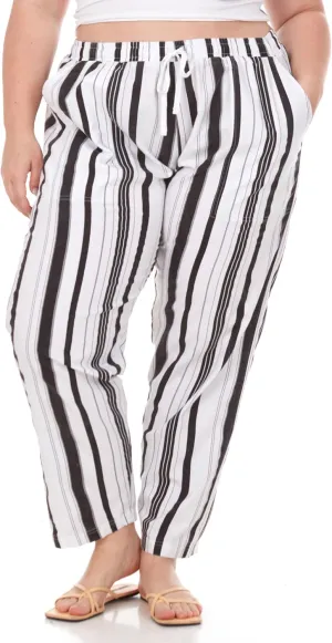 Billabong Plus Size Beach Pants - Womens Loose Fit High Waisted Summer Pants