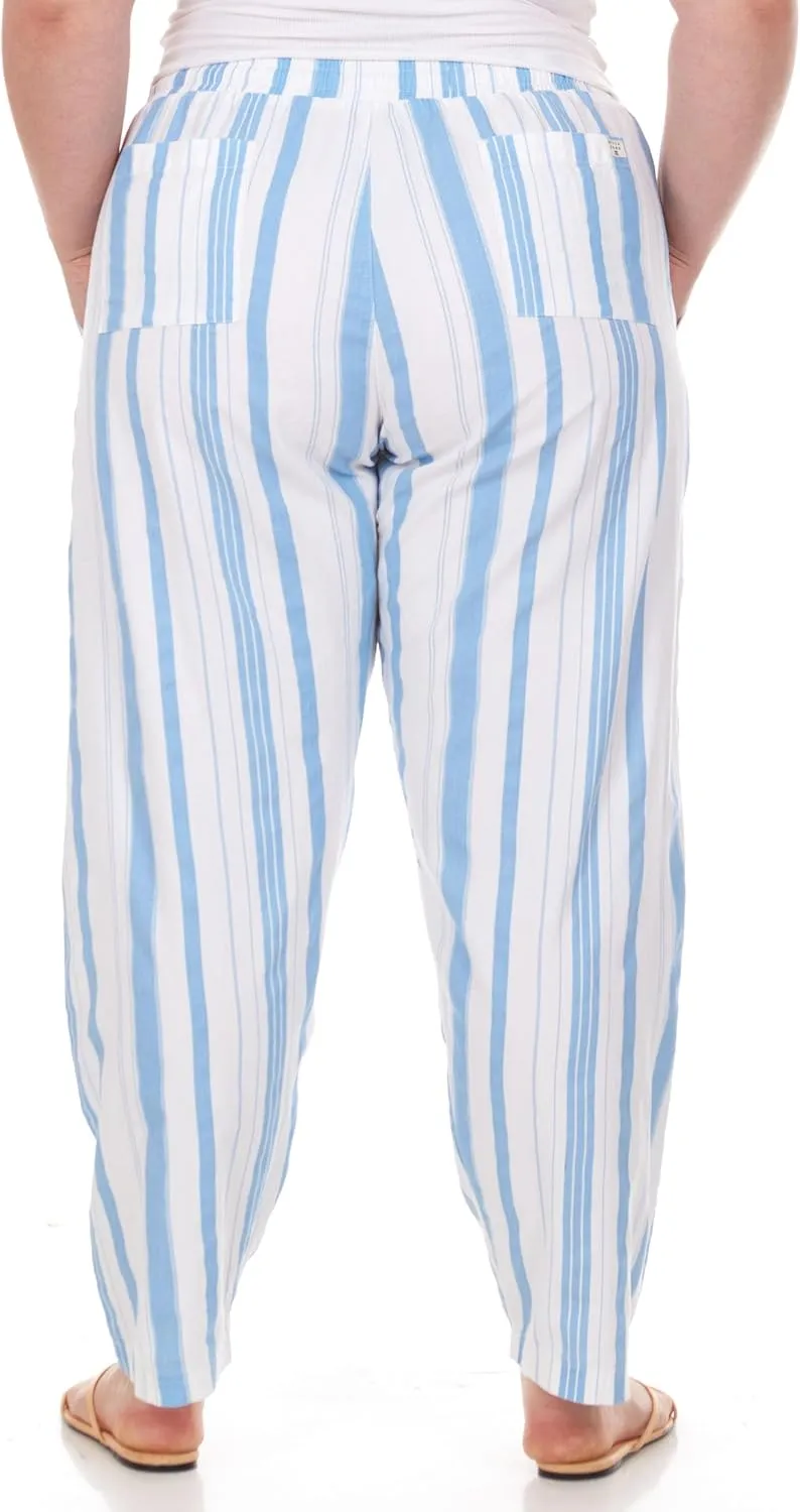 Billabong Plus Size Beach Pants - Womens Loose Fit High Waisted Summer Pants