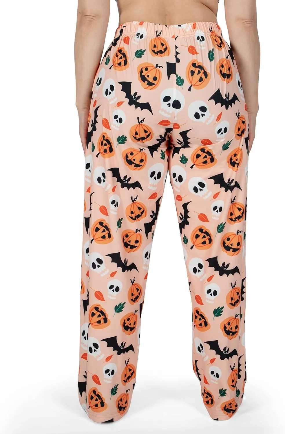 BRIEF INSANITY Fall, Autumn, & Halloween Themed Pajama Pants (S-XXL) - Men/Women Loose Fit Lounge Pants - Comfy Loungewear