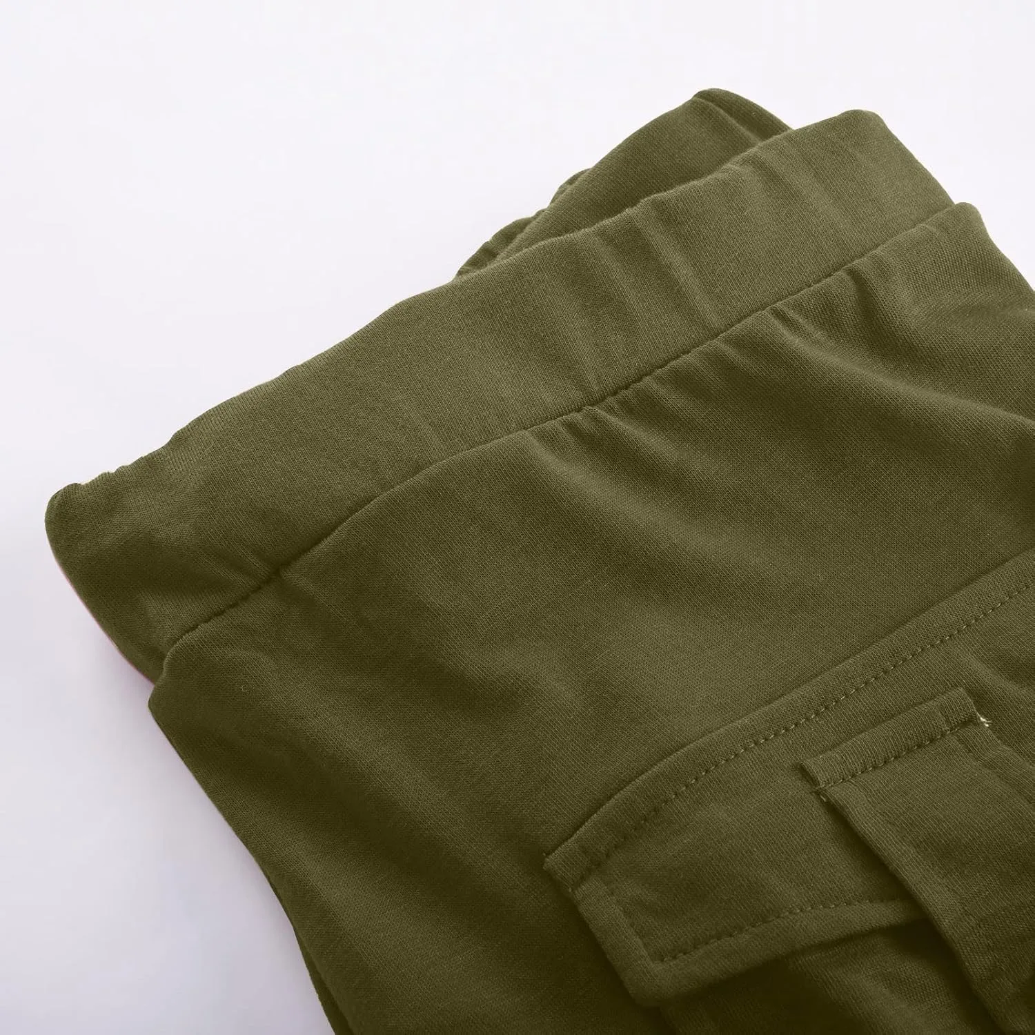 Capri Pants for Women 2024 Summer Casual Capri Leggings Lightweight High Wasit Stretch Cropped Trousers with Pockets