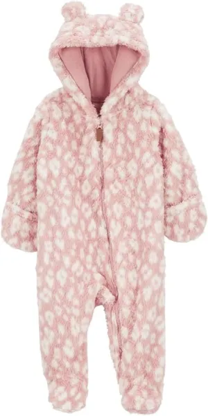 Carter's 0-9 Months Hooded Sherpa Bunting Pram