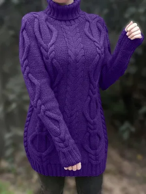 Chunky Cable Knit Trui