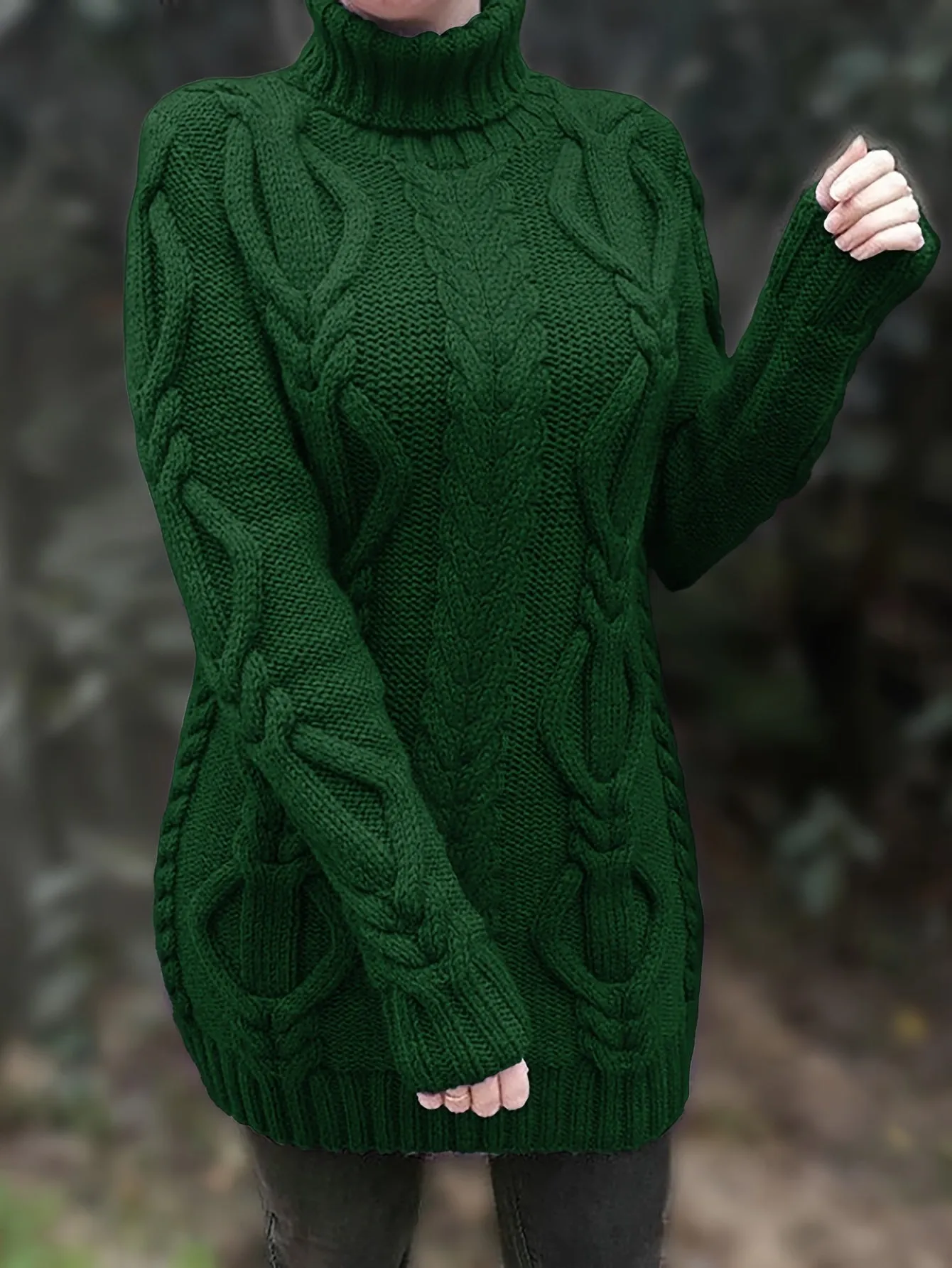 Chunky Cable Knit Trui