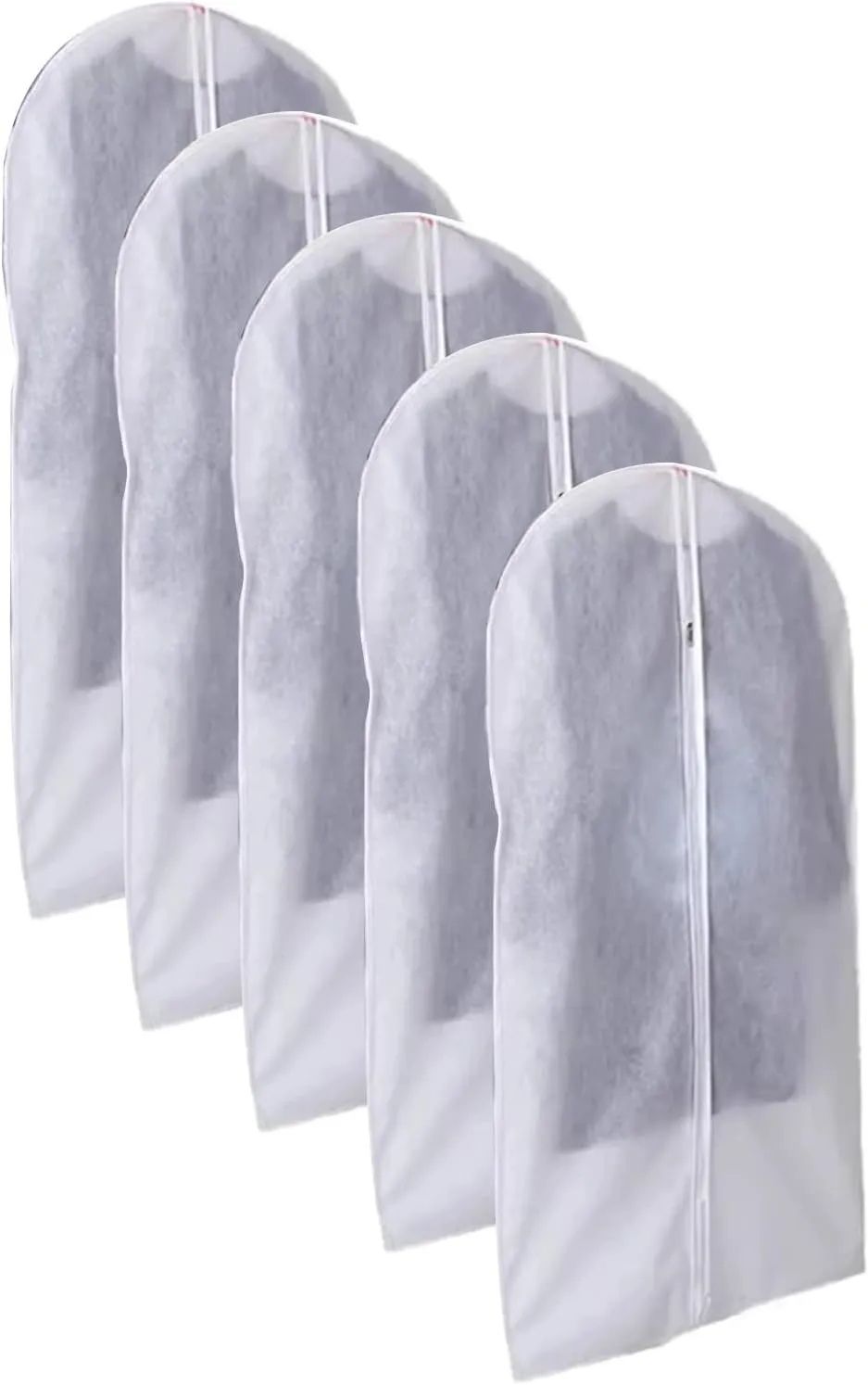 Clothes Cover, Hanging Garment Bag, Made of Non-woven Fabric with Zipper Design, Suitable for Wardrobe Storage(60x80cm x31in)