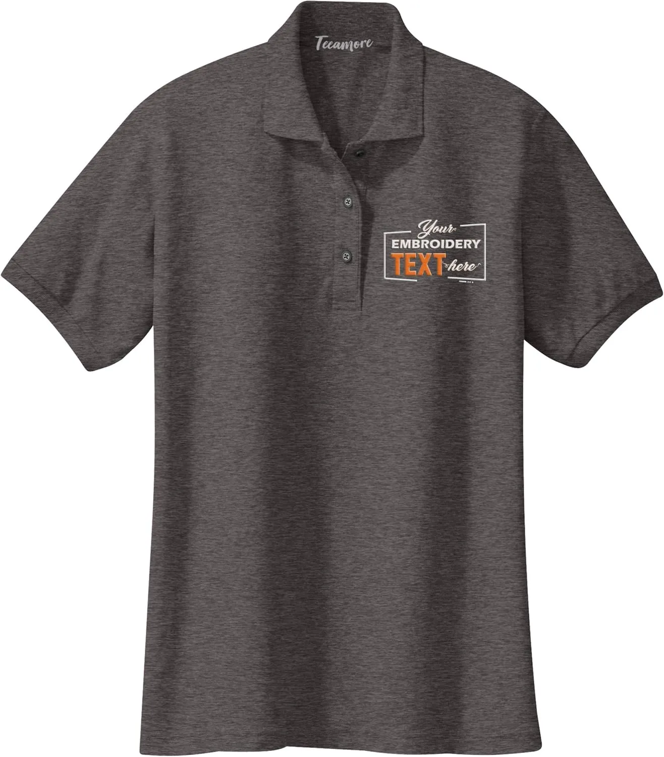 Custom Embroidered Polo Shirt for Women Add Your Personalized Own Embroidery Text