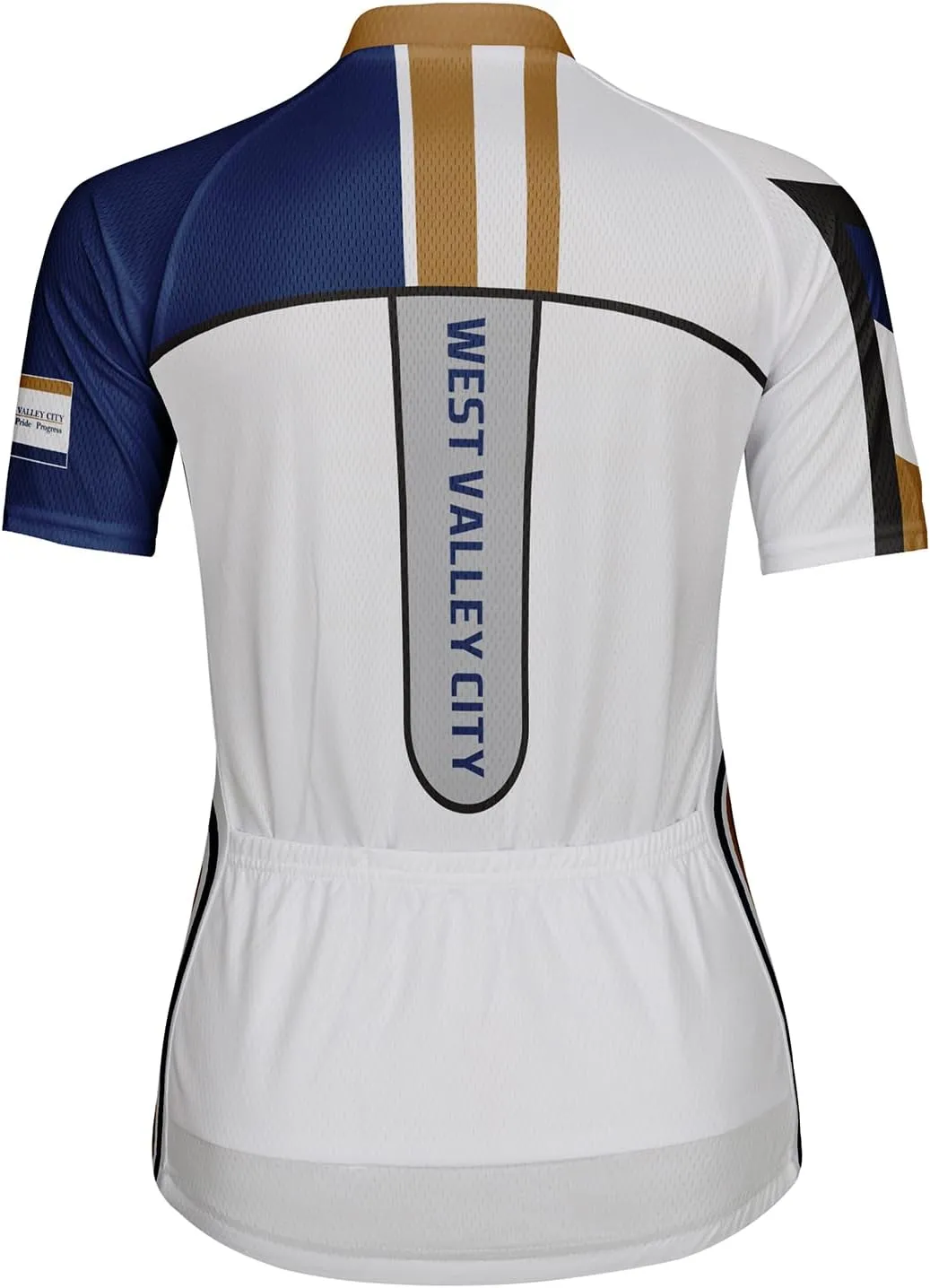 Customized West Valley City Women Cycling Jersey Short Sleeve Quick Dry Shirts