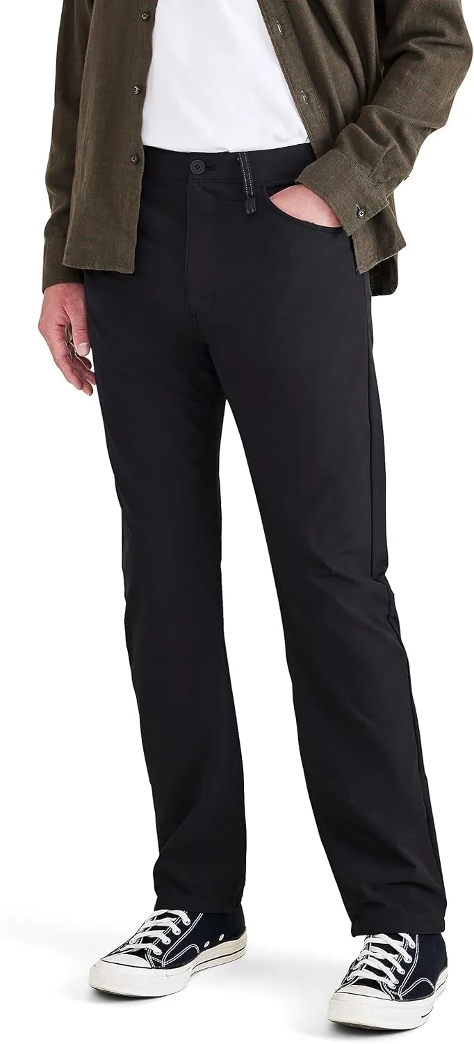DOCKERS Men's Straight Fit Go Jean Cut Pants