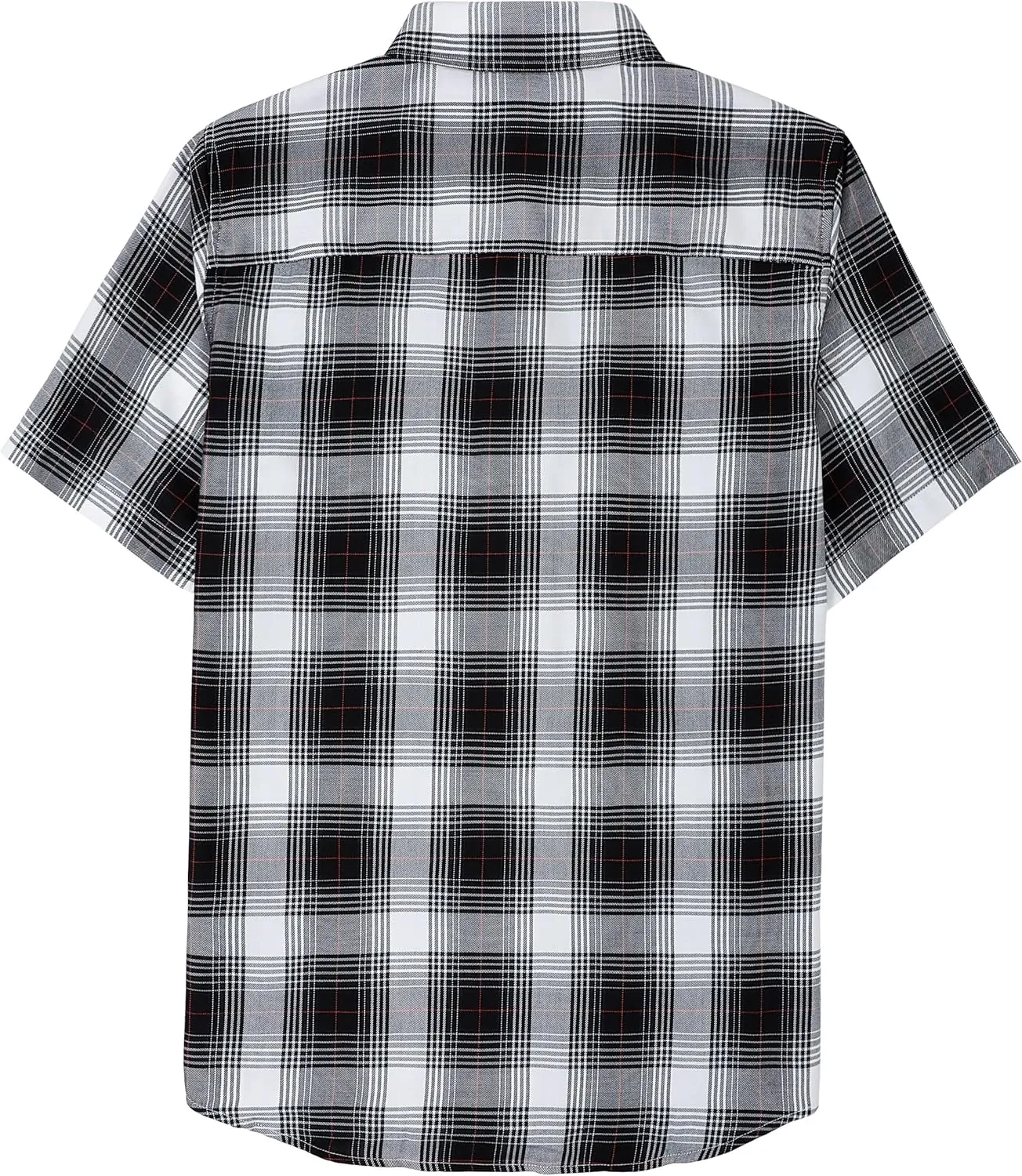 Dubinik Mens Short Sleeve Button Down Mens Button Up Short Sleeve Two Pockets Soft Vintage Regular Fit Mens Casual Shirts