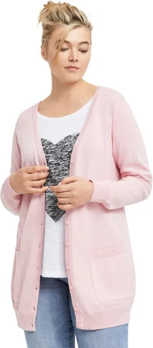 ellos Plus Size Boyfriend Cardigan