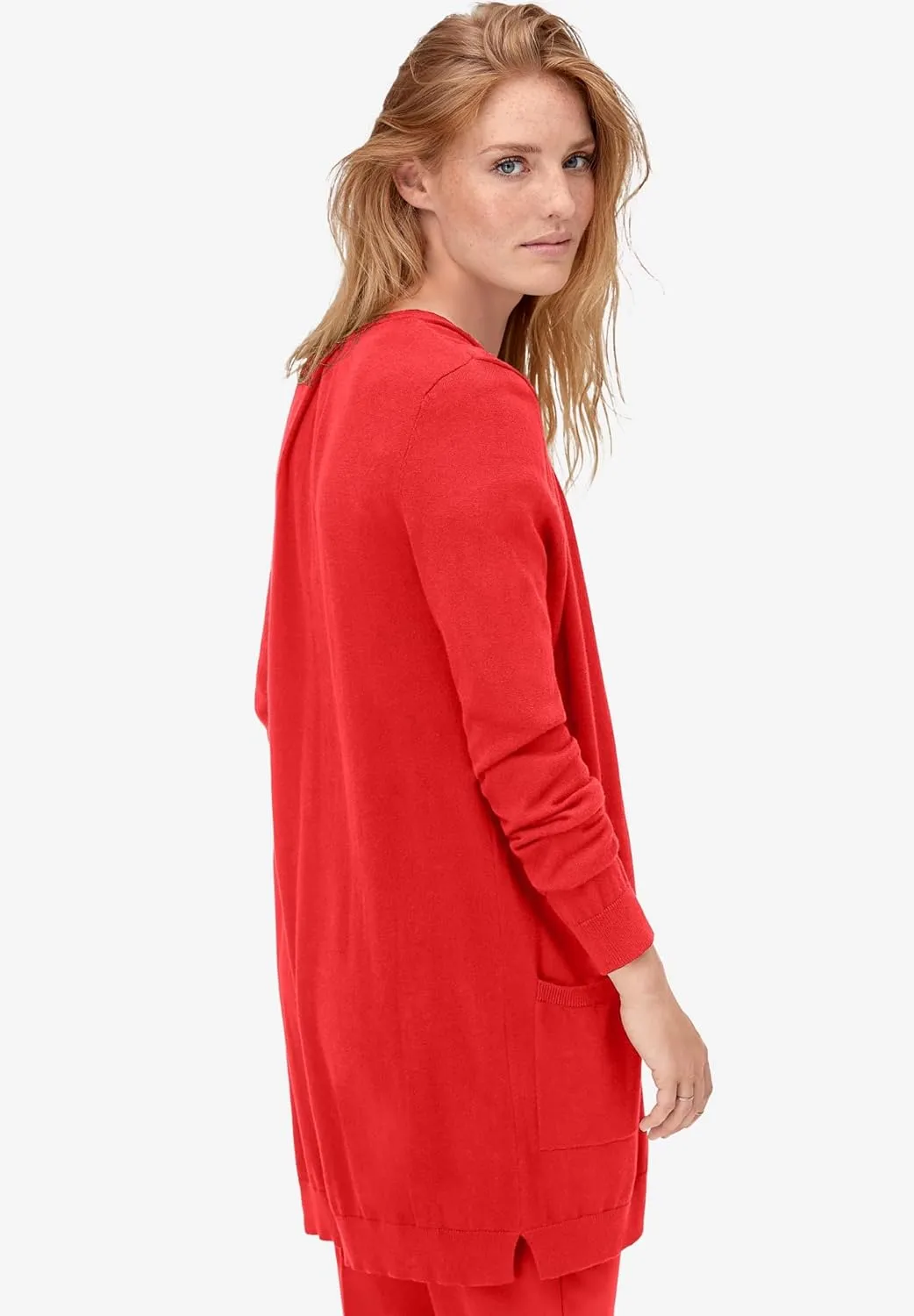 ellos Plus Size Boyfriend Cardigan