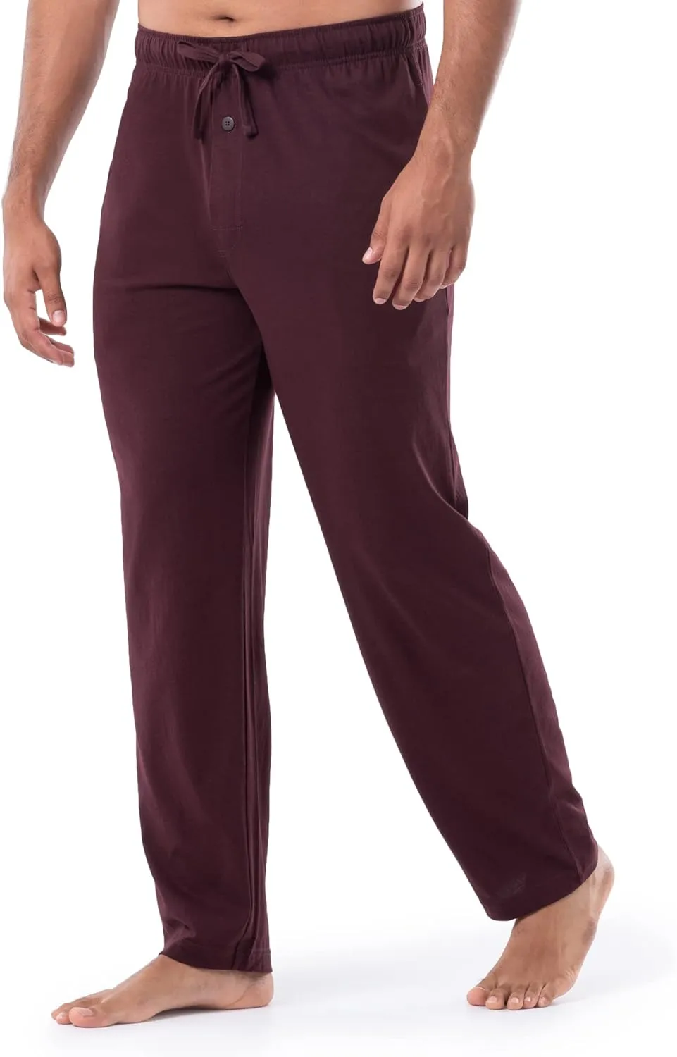 Fruit of the Loom Men's Extended Sizes Jersey Knit Sleep Pajama Lounge Pant (1 & 2 Packs)