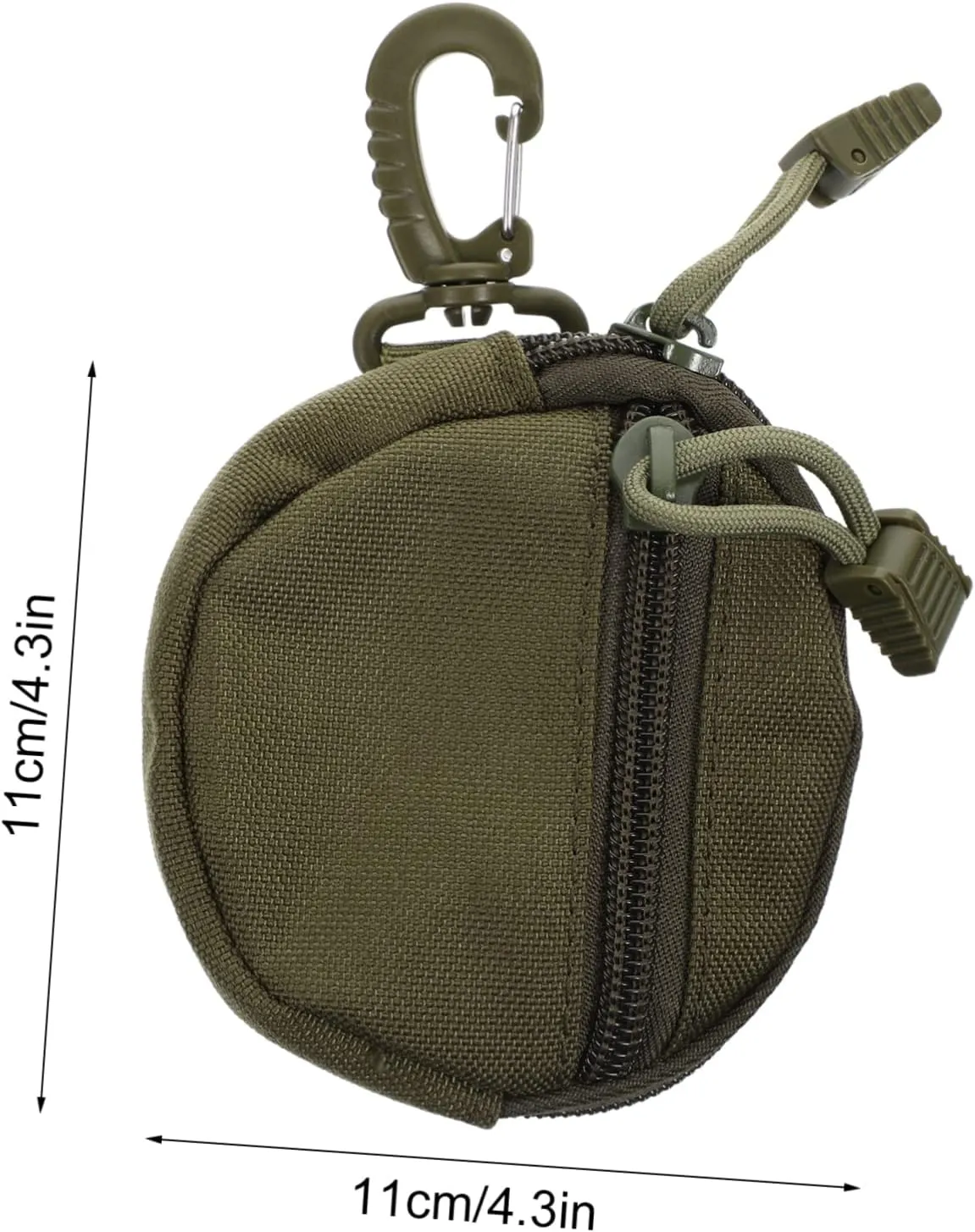 HANABASS Breathable Polyester Sports Pack Multi-purpose Hanging Storage Pouch for Outdoor Earphones Storage Bag Zipper Sections