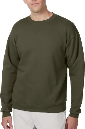Hanes Men's EcoSmart Fleece, Pullover Crewneck Sweatshirt, 1 or 2 Pack