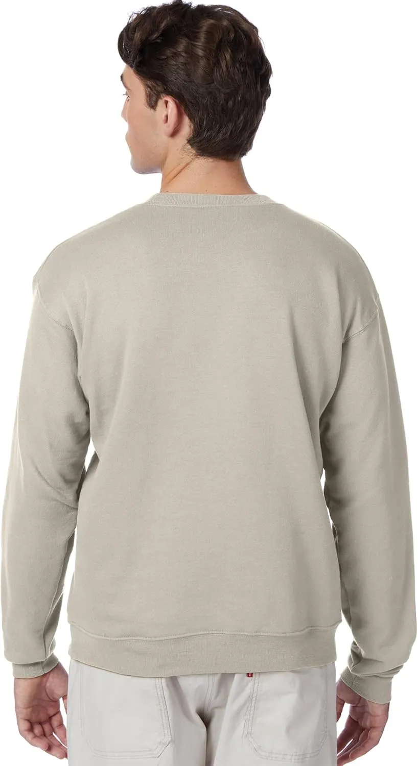 Hanes Men's EcoSmart Fleece, Pullover Crewneck Sweatshirt, 1 or 2 Pack