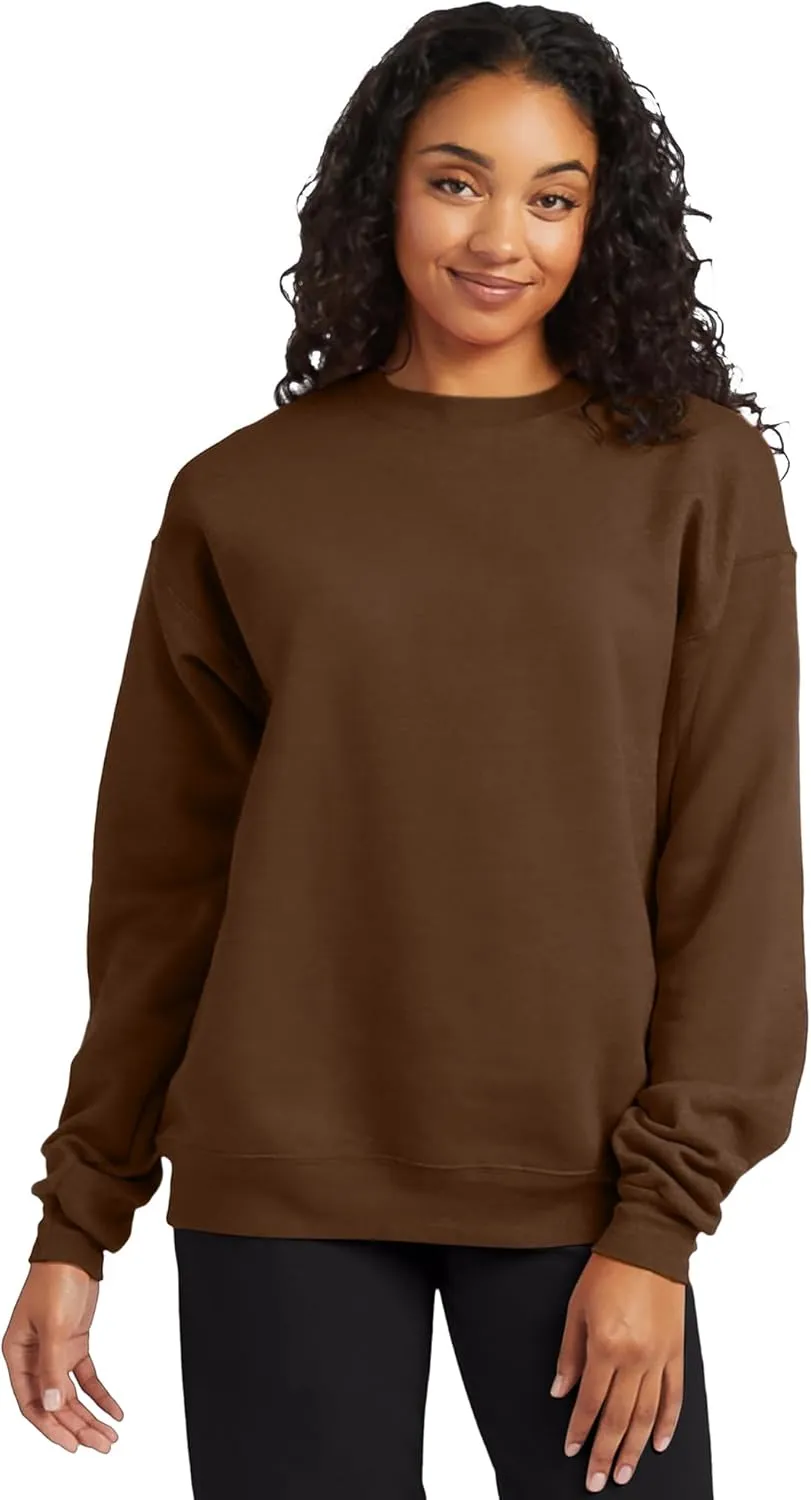 Hanes Men's EcoSmart Fleece, Pullover Crewneck Sweatshirt, 1 or 2 Pack