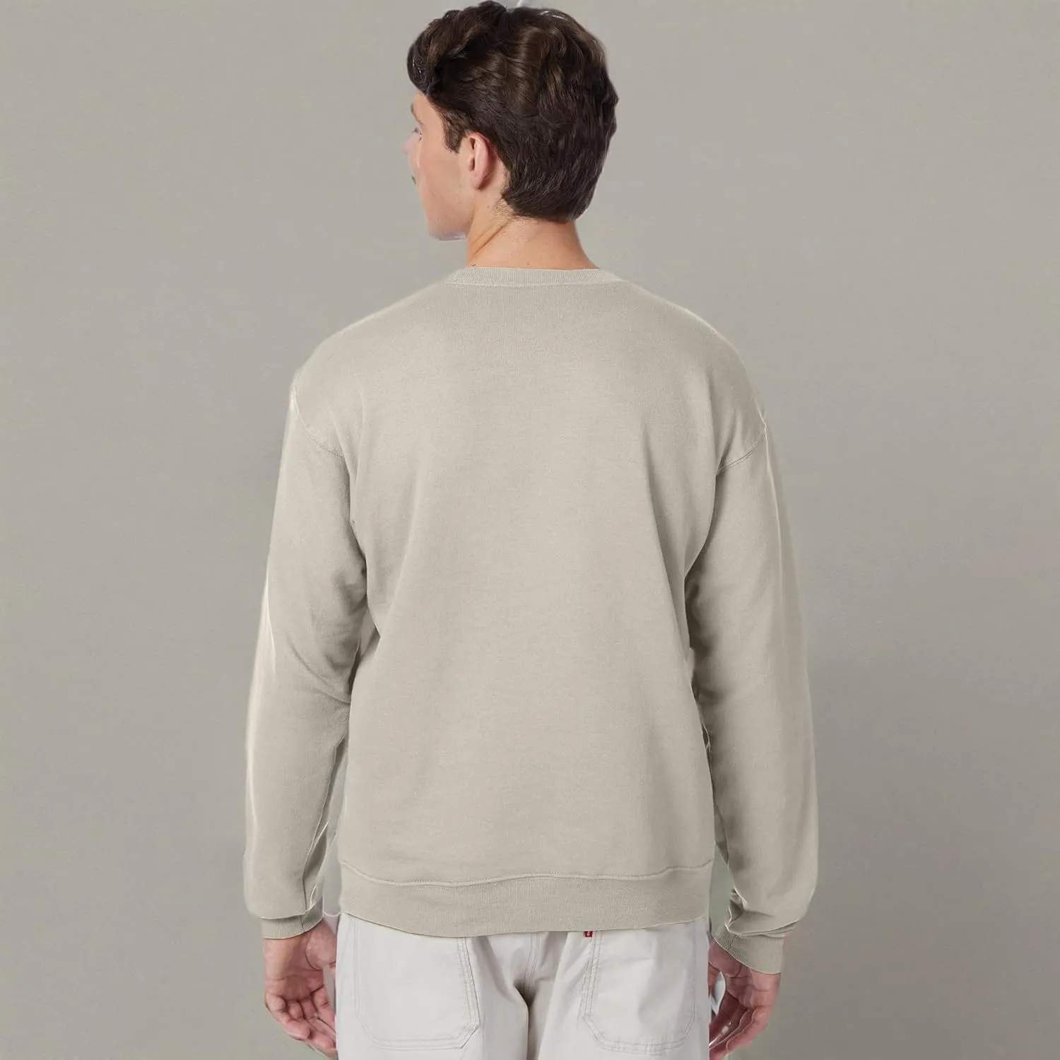 Hanes Men's EcoSmart Fleece, Pullover Crewneck Sweatshirt, 1 or 2 Pack