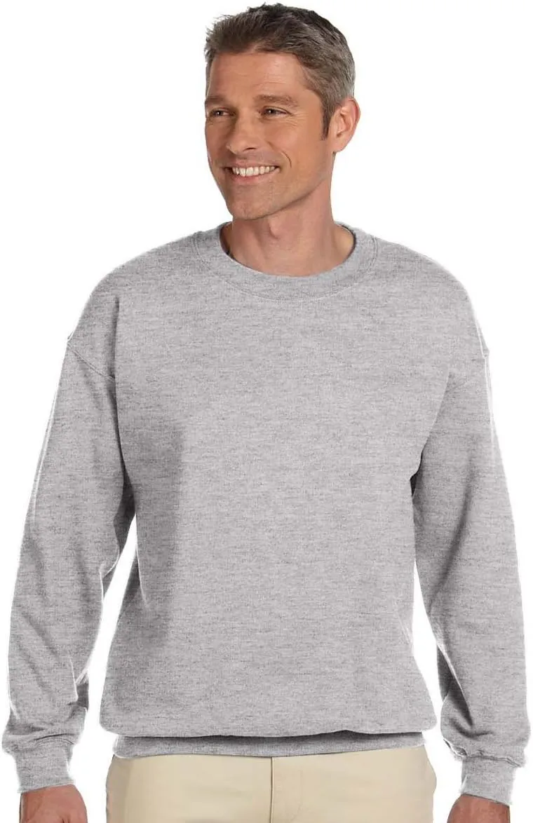 Hanes Men's Sweatshirt, Heavyweight Fleece Sweatshirt, Crewneck Pullover for Men