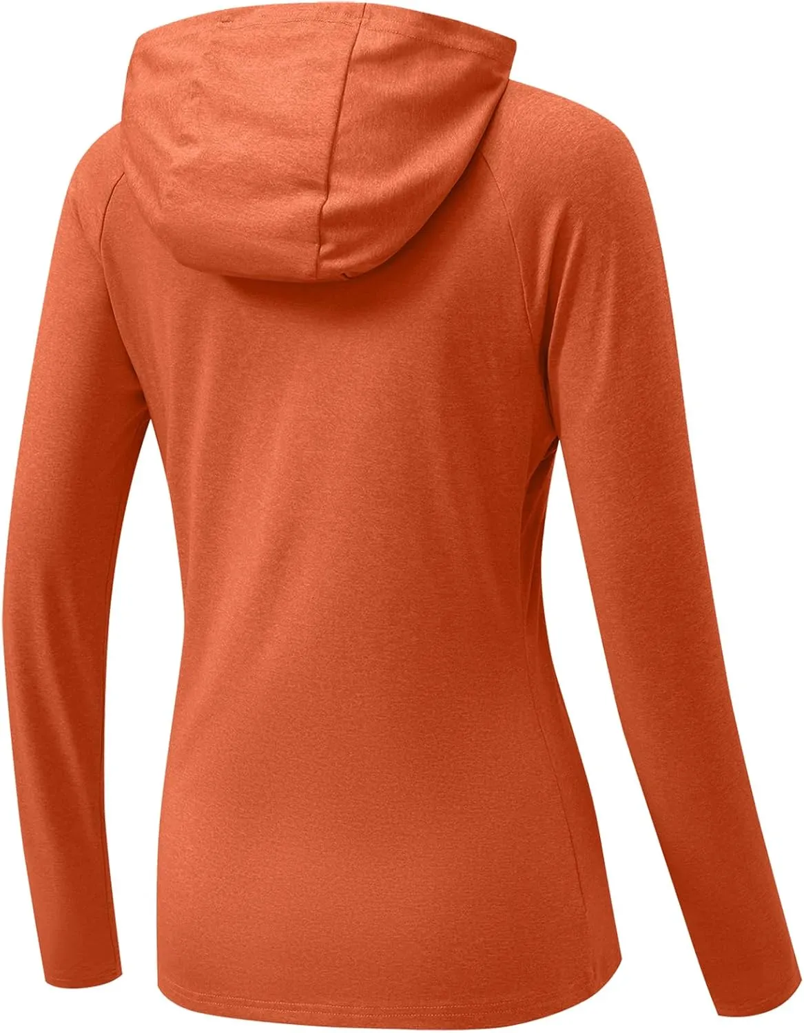 HISKYWIN Womens Long Sleeve Hoodie Shirts UPF 50  Sun Protection Lightweight Running Pullover Athletic Tops with Thumb Hole