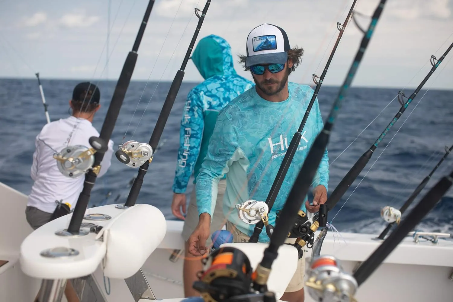 HUK Men's Icon X Camo Long Sleeve Performance Fishing Shirt