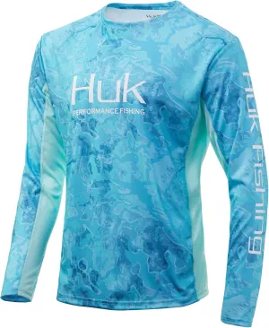 HUK Men's Icon X Camo Long Sleeve Performance Fishing Shirt