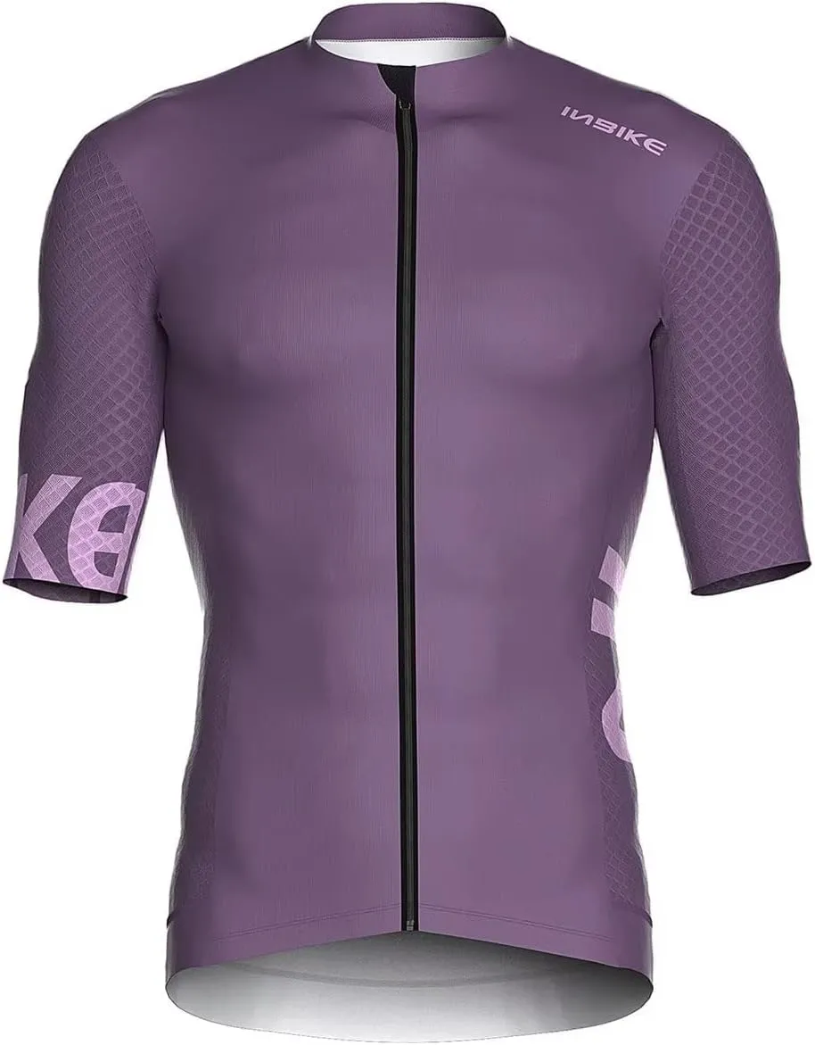 INBIKE Cycling Jersey Men Breathable Bike Shirt Quick-dry Reflective Bicycle Clothing for Road Biking Riding