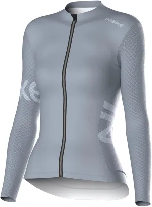 INBIKE Cycling Jersey Women Long Sleeves Bike Shirts with Pockets Quick Dry Bicycle Clothing for Road Biking Riding