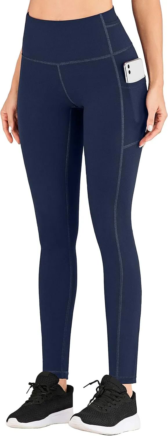 IUGA Capri Leggings for Women with Pockets High Waist Yoga Pants Workout Capri Leggings with Pockets for Sports Running