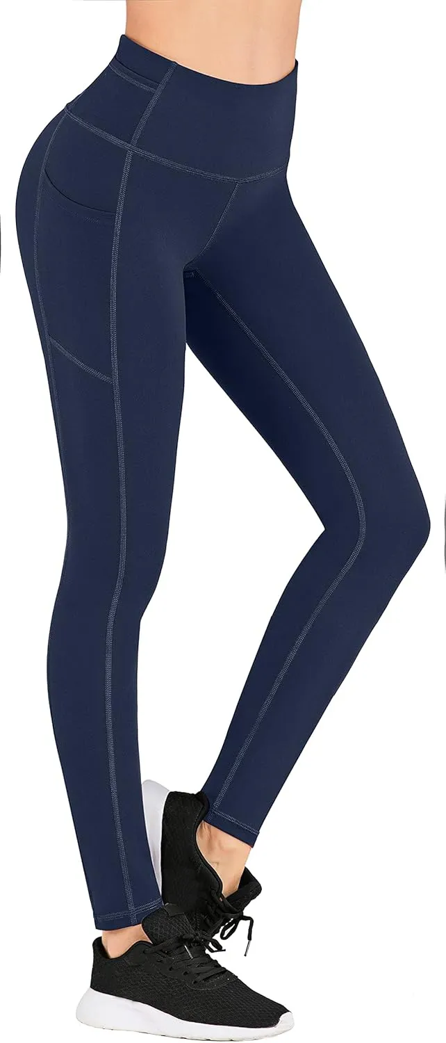 IUGA Capri Leggings for Women with Pockets High Waist Yoga Pants Workout Capri Leggings with Pockets for Sports Running