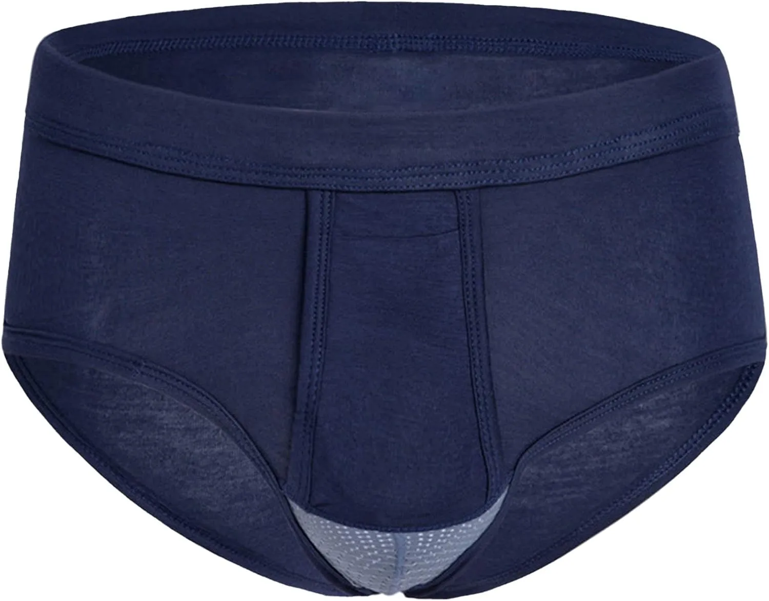 JEKE-DG Men's Bulge Enhancing Pouch Briefs Sexy Silky Trunks Underwear Breathable G-String Underpants Multipack