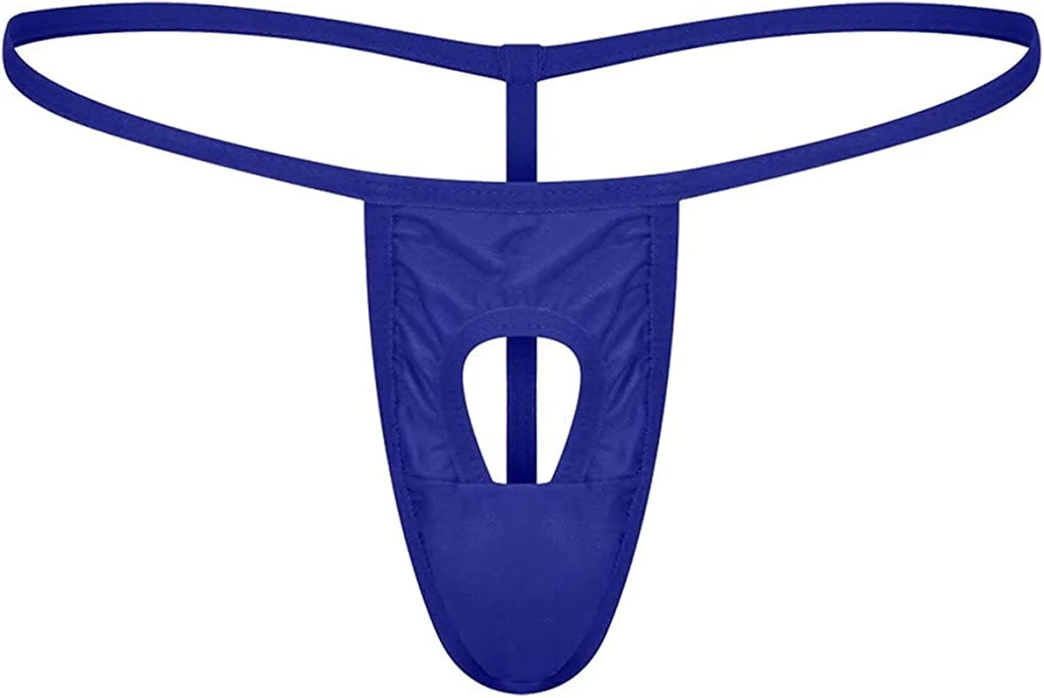 JEShifangjiusu Men's Jockstrap Underwear Hollow Out Bulge Pouch Briefs Panties Sexy G-String Underpants Breathable Thong