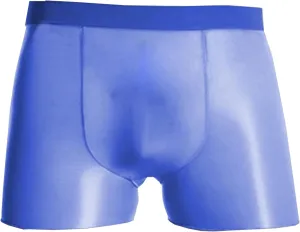 JEsilunmaMY Men's High Stretch Sheer Underwear See Through Athletic Workout Boxer Briefs Breathable Pouch Sexy Lingerie