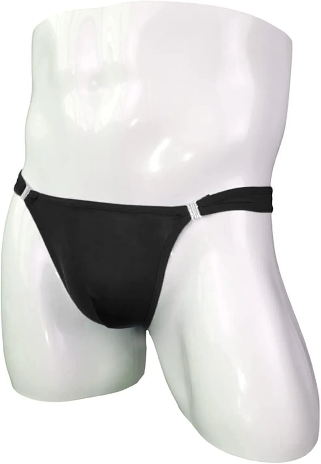 JEsilunmaMY Mens Ice Silk Bikini Briefs Low Waist Translucent Bulge Thong Underwear Breathable T-Back Sexy Panties Underpants