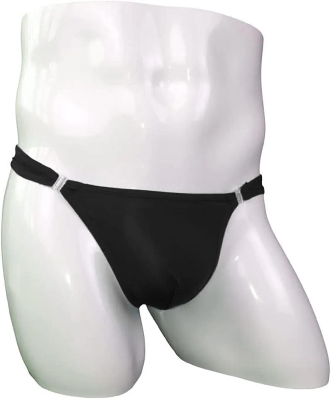 JEsilunmaMY Mens Ice Silk Bikini Briefs Low Waist Translucent Bulge Thong Underwear Breathable T-Back Sexy Panties Underpants