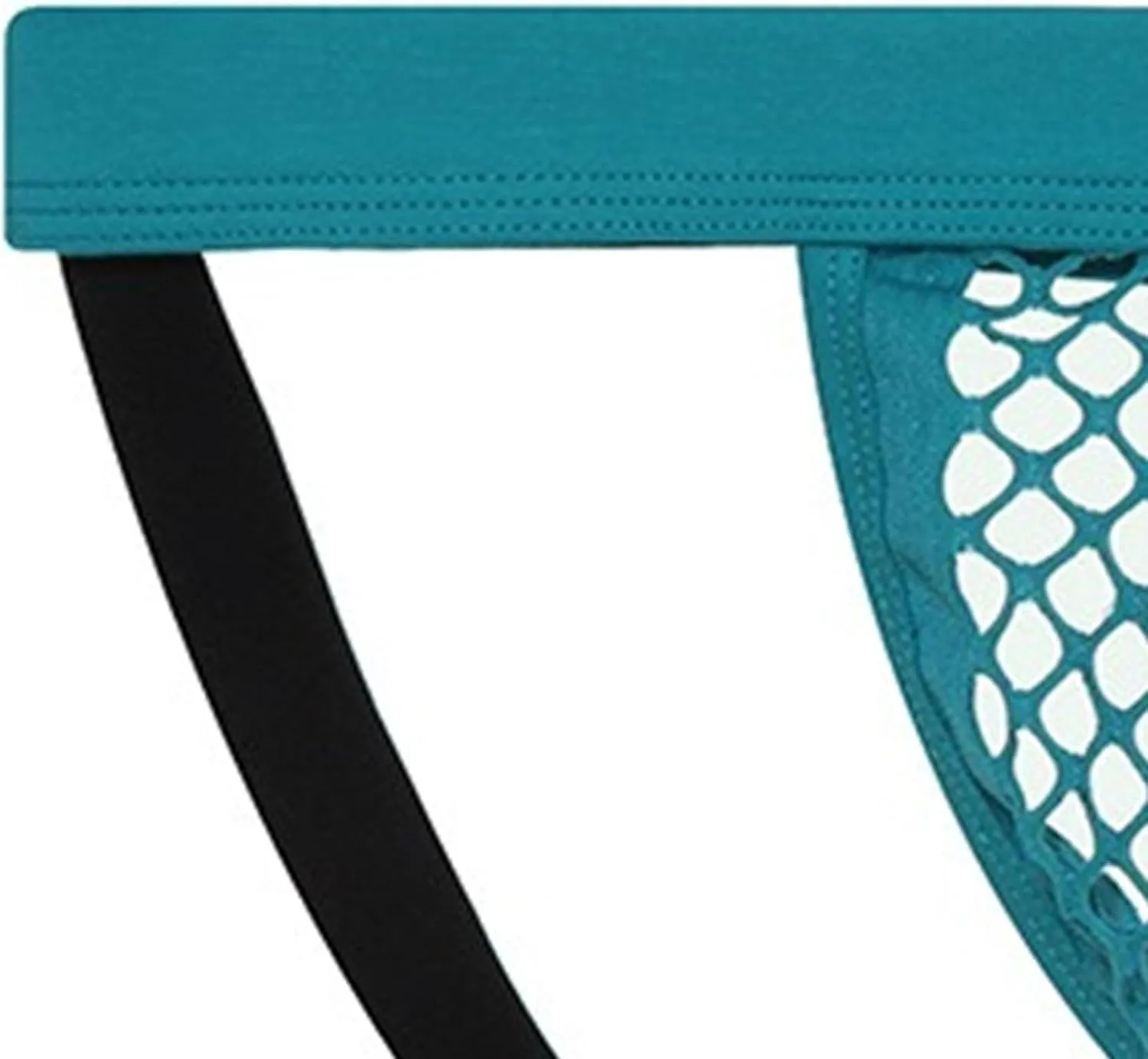 JEsilunmaMY Men's Mesh Thong Jockstrap See Through Briefs Bulge Bikini Underwear Hollow Out Breathable Athletic Supporters