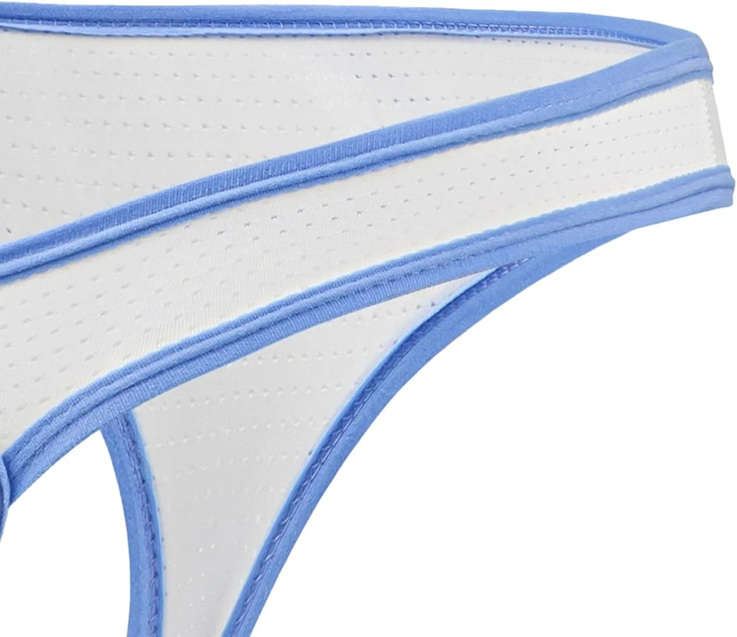 JEsilunmaMY Mens Sexy Mesh Jockstrap Thongs Low Waist Bulge Pouch Bikini Briefs Breathable T-Back G-String Underwear