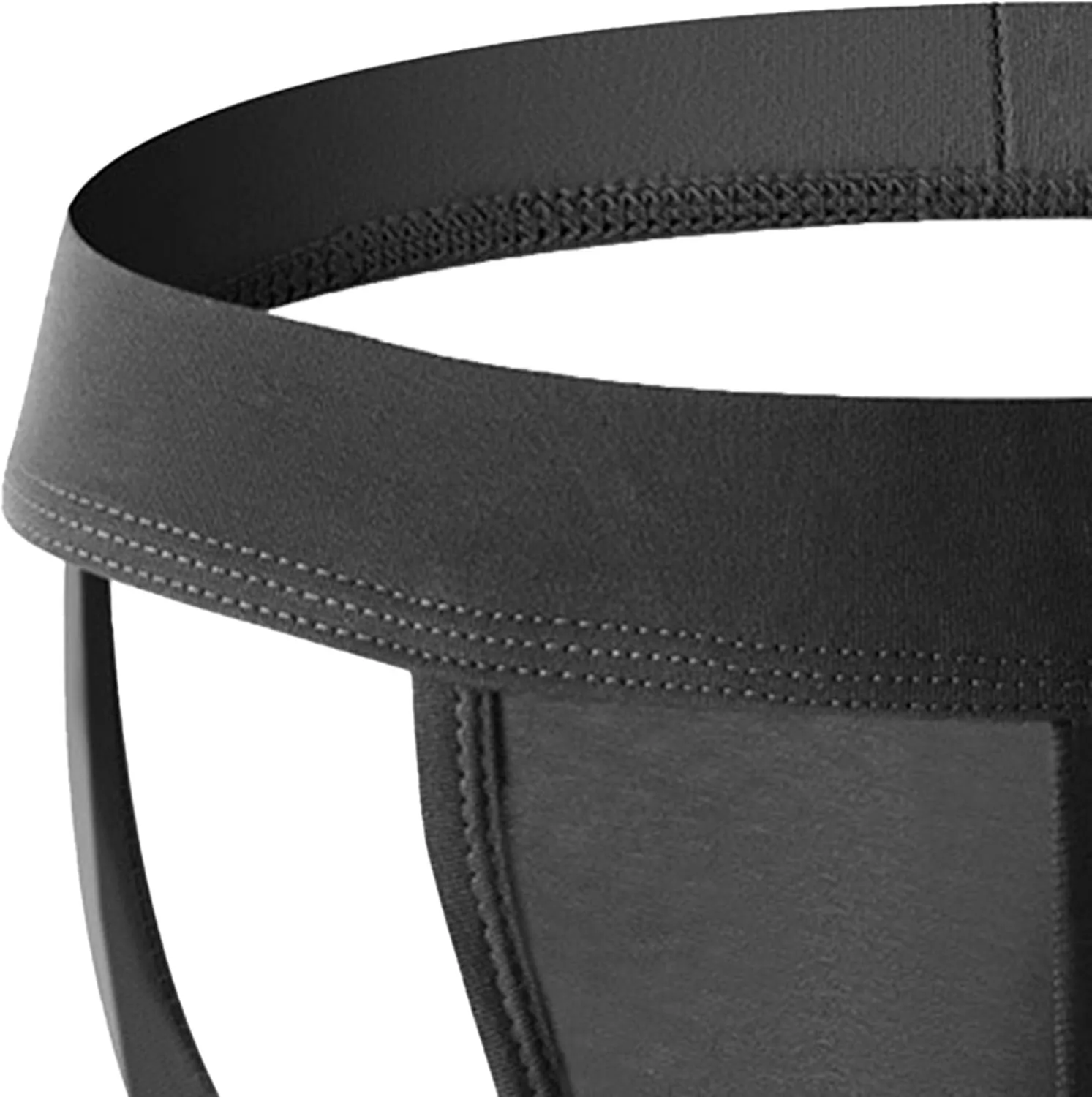 JEsilunmaMY Men's Stretch Cotton Jockstrap Underwear Low Rise U Convex Hollow Boxer Briefs Breathable Athletic Supporters