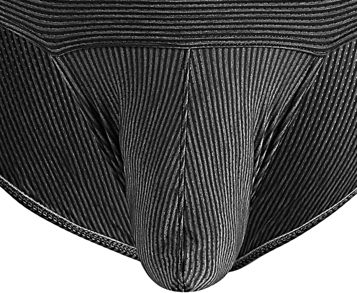 JEsilunmaMY Mens Stretch Mesh Srtiped Jockstrap Sexy Underwear Bulge Pouch Athletic Supporter Breathable Jock Straps Briefs