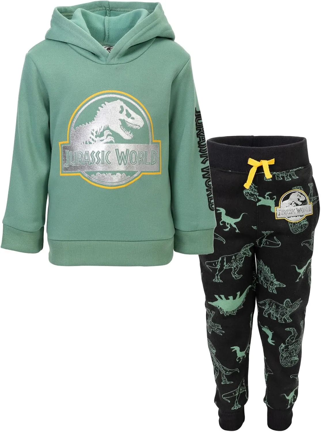 Jurassic World Dinosaur Girls Fleece Pullover Hoodie Toddler to Big Kid