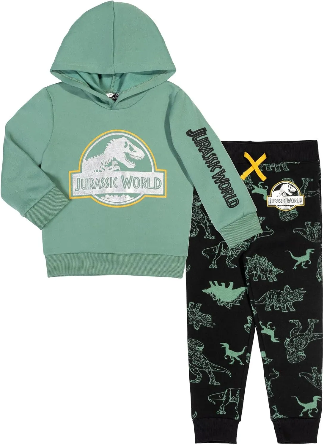 Jurassic World Dinosaur Girls Fleece Pullover Hoodie Toddler to Big Kid