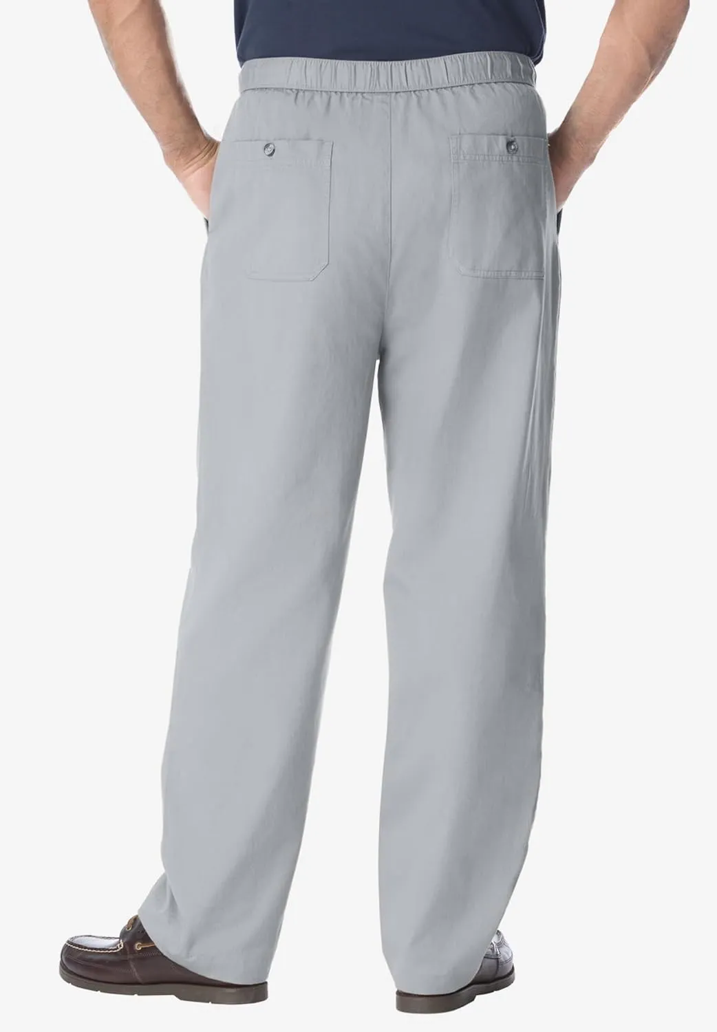 KingSize Men's Big & Tall Knockarounds Full-Elastic Waist Pants